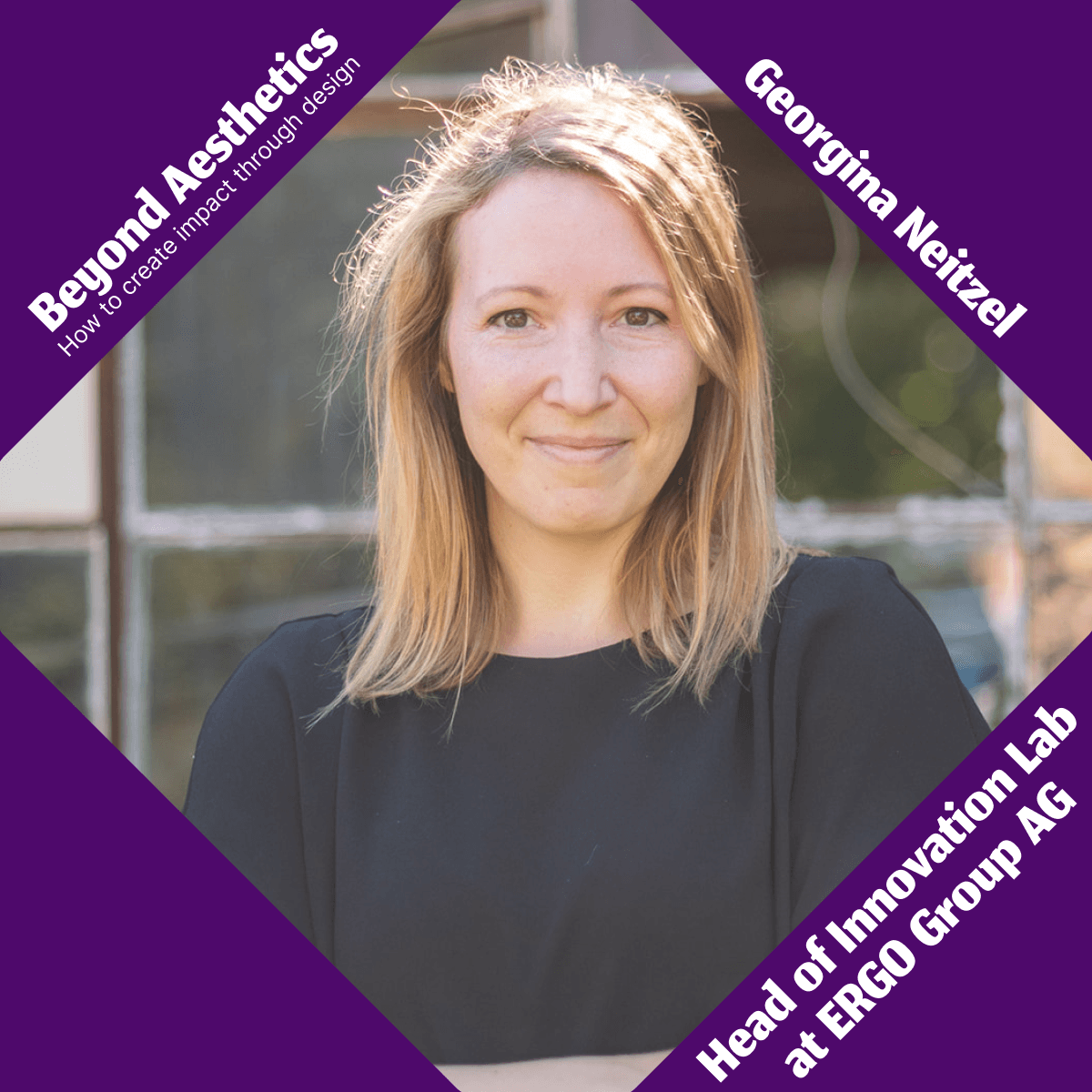 Speaker post: Georgina Neitzel, Head of Innovation Lab at ERGO Group AG