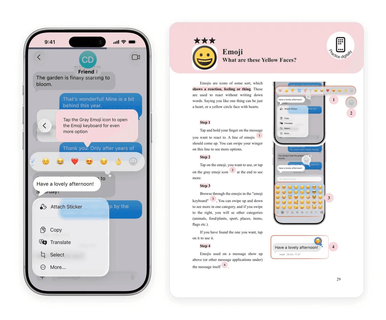 Advanced guide page