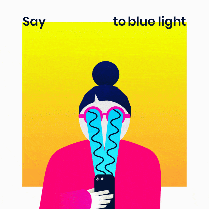 Animation: say no to blue light